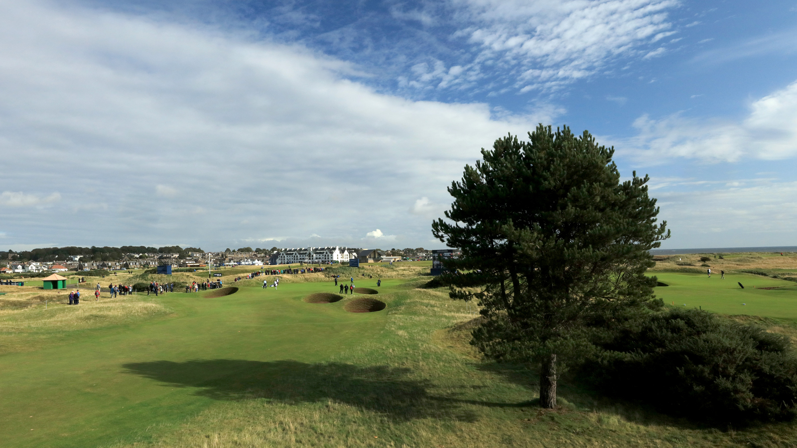 The 15th hole at Carnoustie