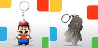 Lego Mario Keychain