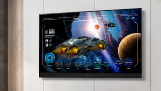 The Panasonic Z95A/Z93A OLED TVs in gaming mode