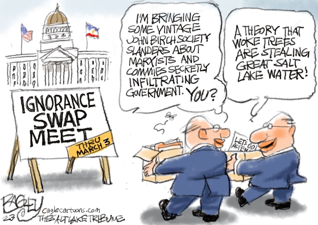 Political cartoon 