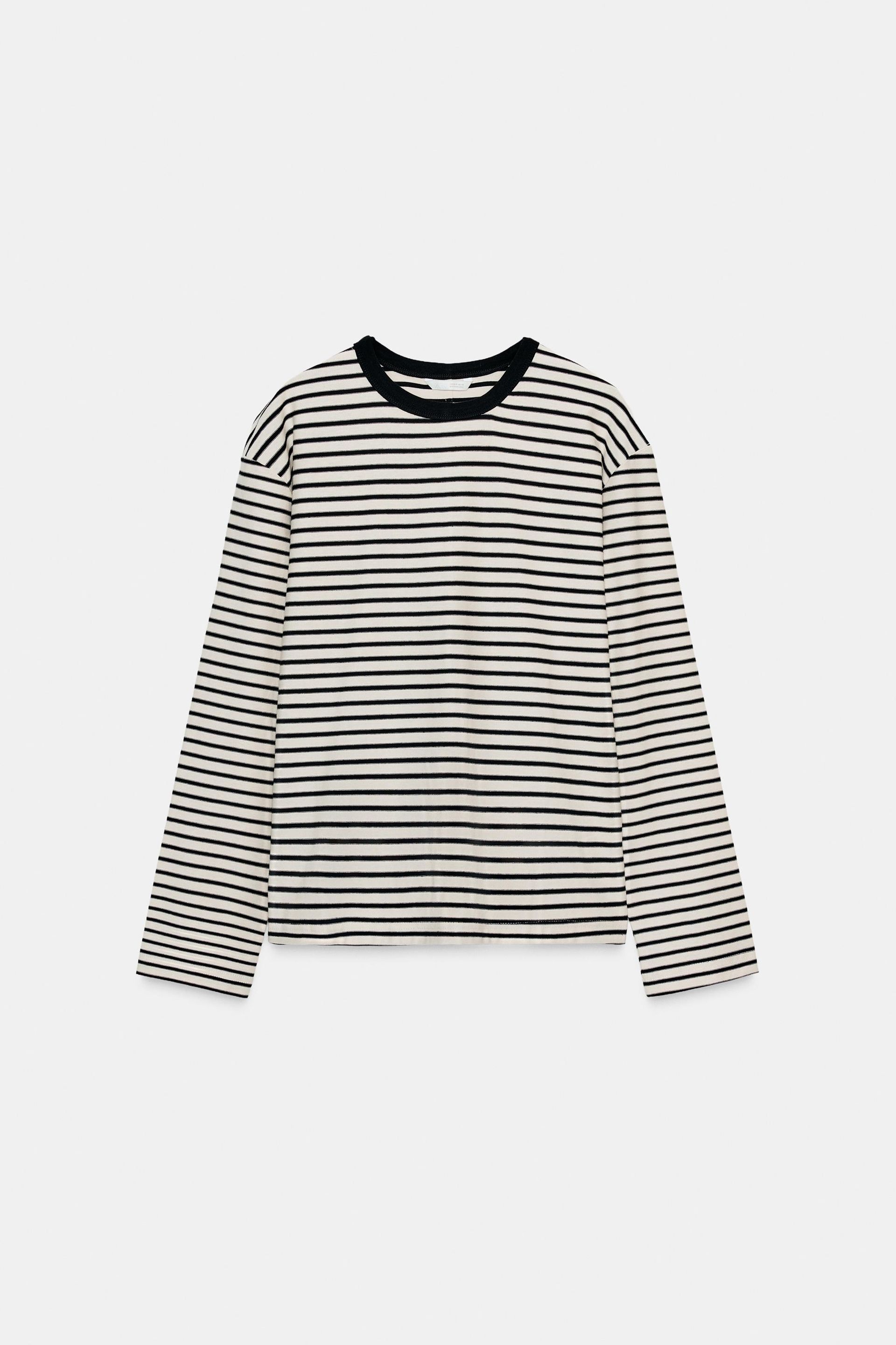 Long Sleeve Striped T-Shirt