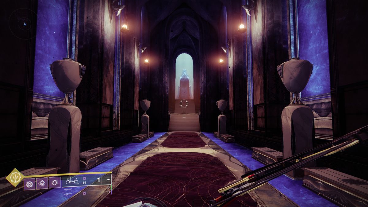 Destiny 2 Starcat locations - Corridor with statue