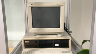 Photo of the PC Sid Meier used to create Civilization 1.