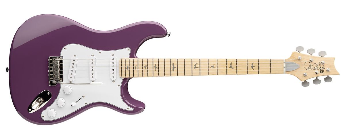 PRS SE Silver Sky Maple Summit Purple