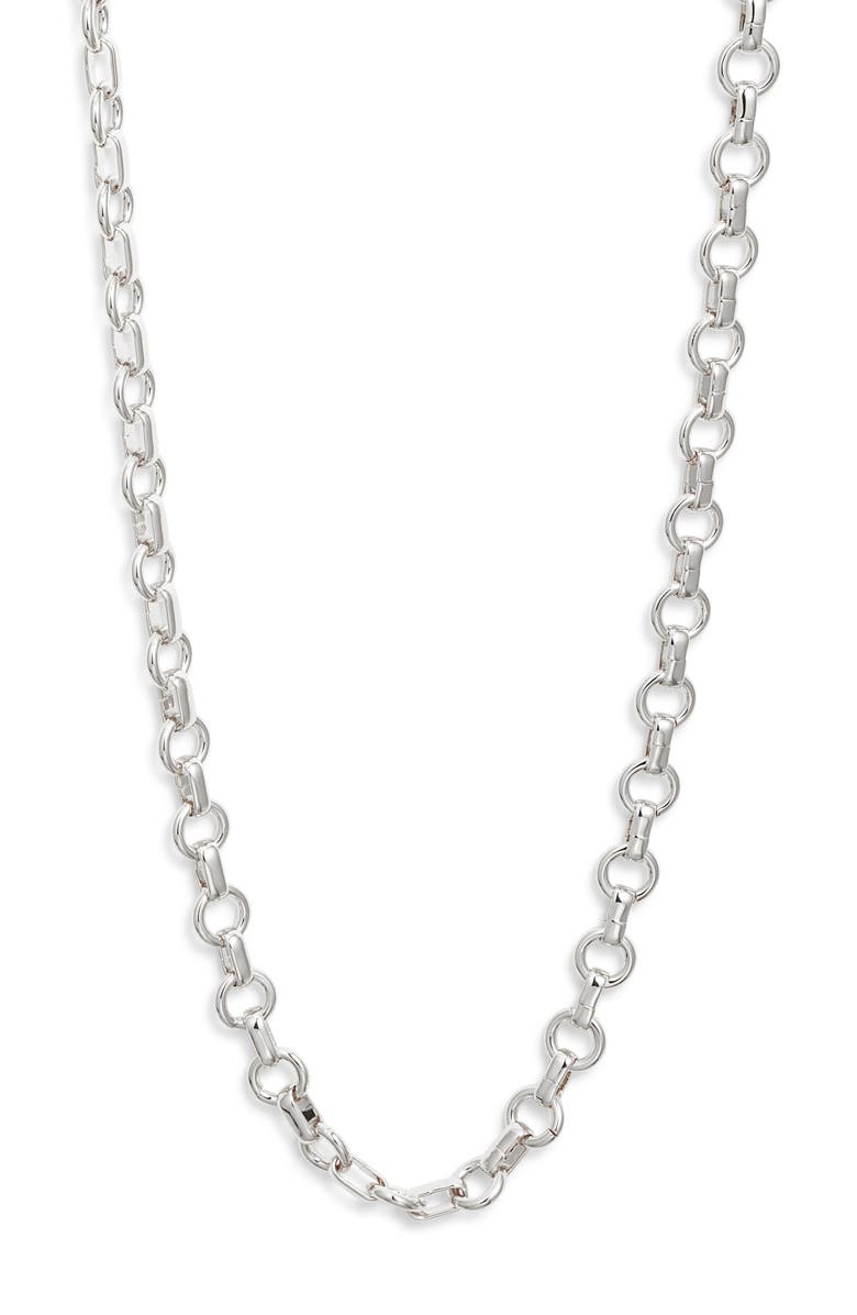 Dainty Rolo Link Chain Necklace