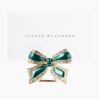 Joanna Buchanan Enamel Bow Placecard Holders, Set of 4