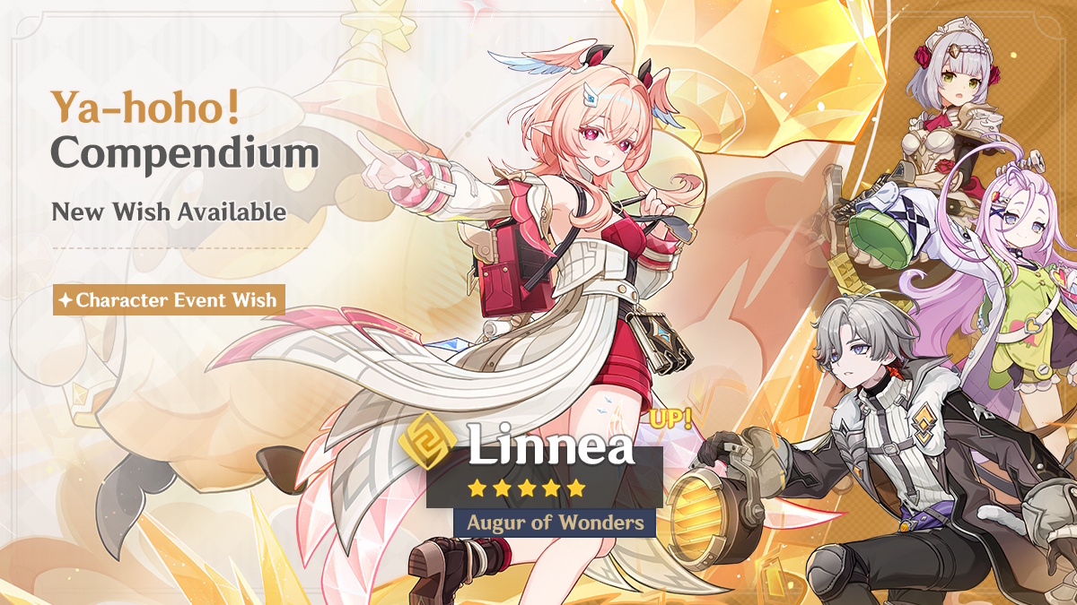 Genshin Impact banners - Linnea in version 6.5