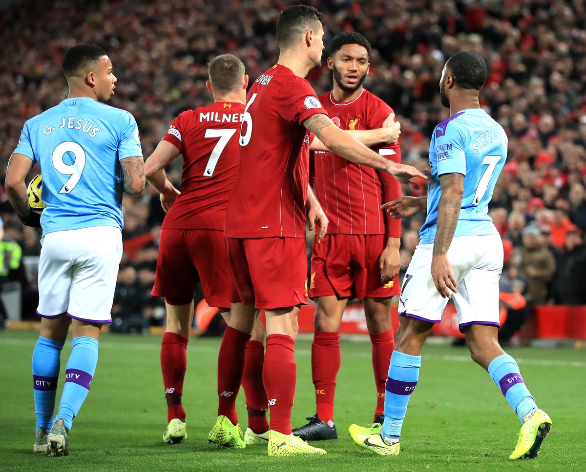 Liverpool v Manchester City – Premier League – Anfield