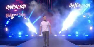 Bryan Danielson making his debut at AEW All Out 2021