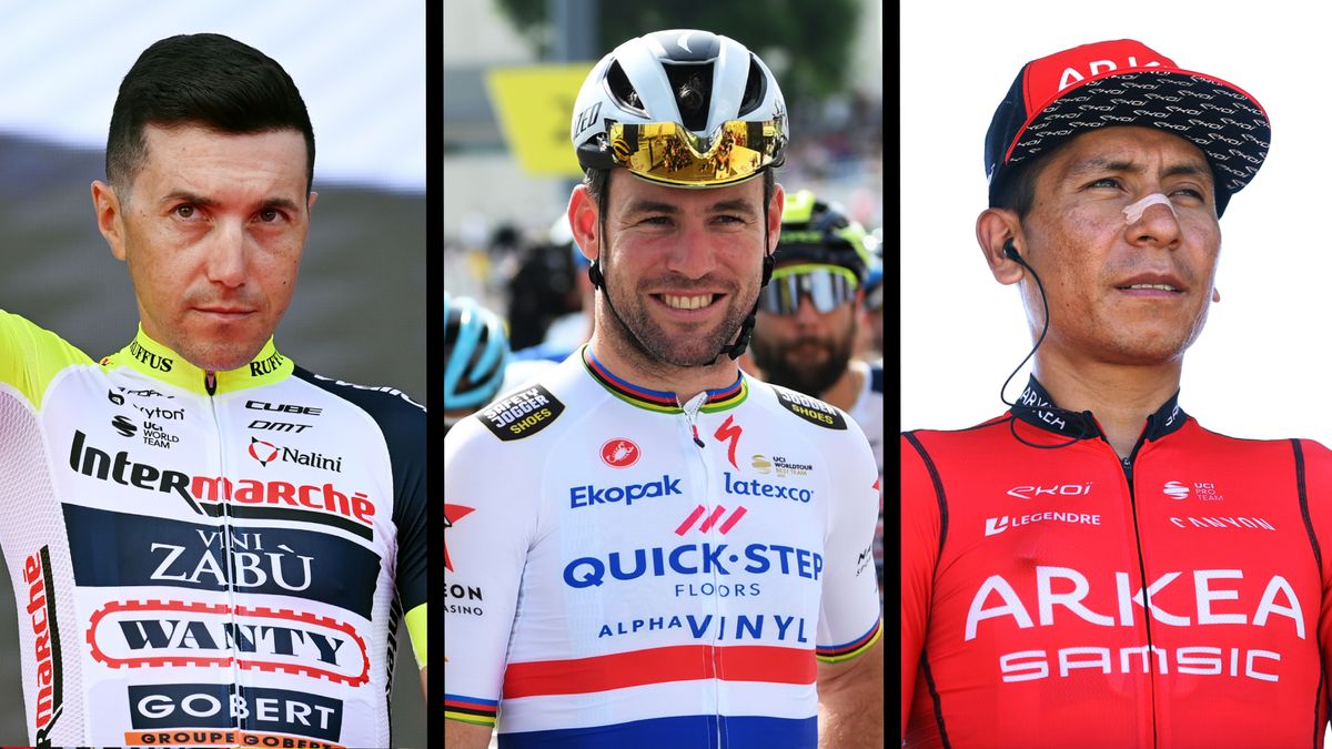 Domenico Pozzovivo Mark Cavendish Nairo Quintana are out of contract for 2023