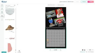 Create a photo calendar