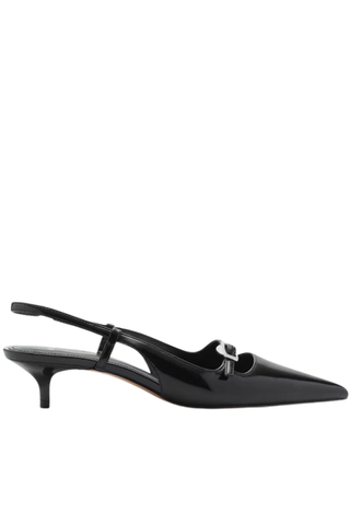 Slingback Heeled Shoes With Buckle - Women | Mango United Kingdom