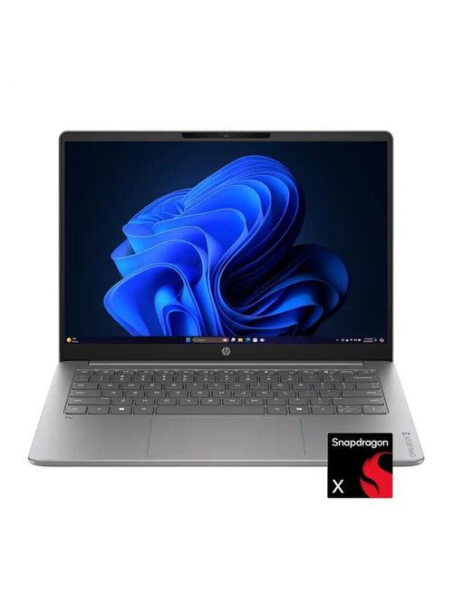 OmniBook 3 - 14" 2K OLED Laptop - Snapdragon X (8-Core CPU) - 8GB Memory - 256GB SSD - 41+ Hrs Battery Life&sup1; - Nouvelle Silver