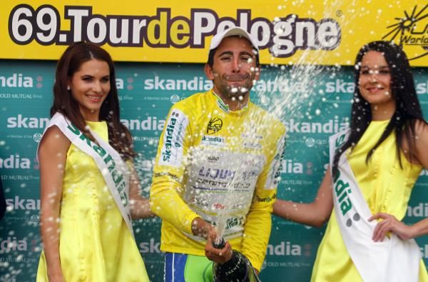 Moreno Moser (Liquigas-Cannondale) continues to lead the Tour of Poland,
