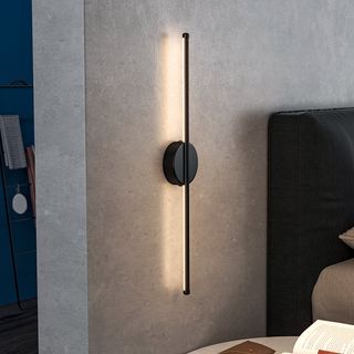 Wade Logan Ketilelf 1 - Light 60cm Black Flush Mounted Sconce & Reviews | Wayfair.co.uk