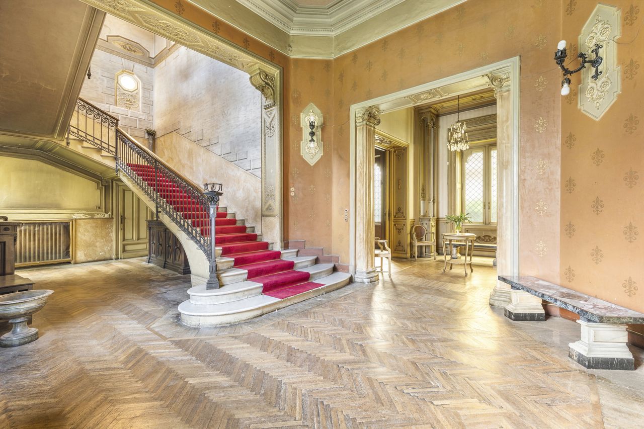 A villa in Rome on the Via Nomentana
