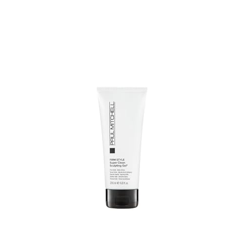 Paul Mitchell Super Clean Sculpting Gel, Firm Hold, High Shine Finish Hair Gel, for All Hair Types, 6.8 Fl Oz