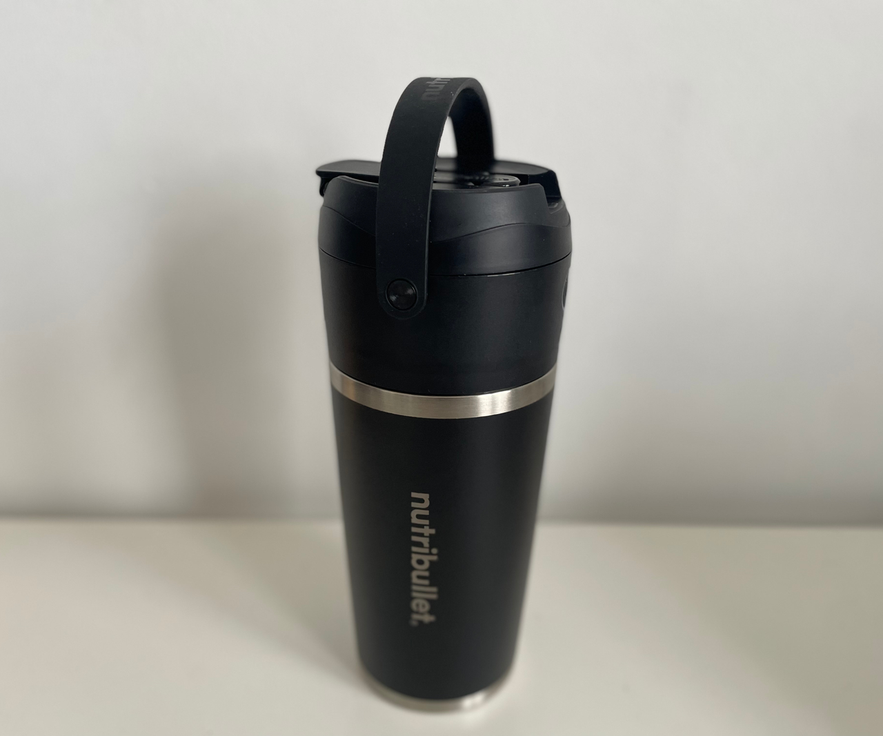 nutribullet Flip&trade; Insulated Portable Blender on my desk