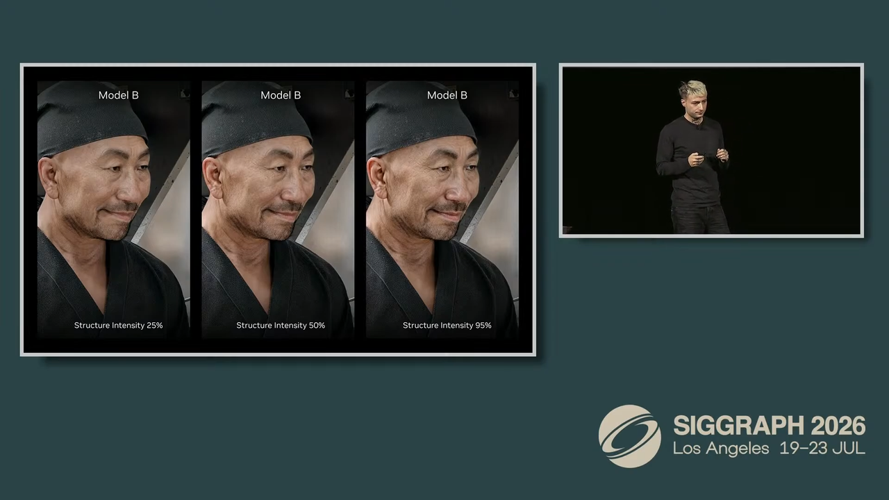 Nvidia DLSS 5 presentation at SIGGRAPH 2026