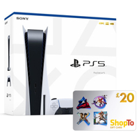 PS5 + £20 ShopTo Gift Card: was