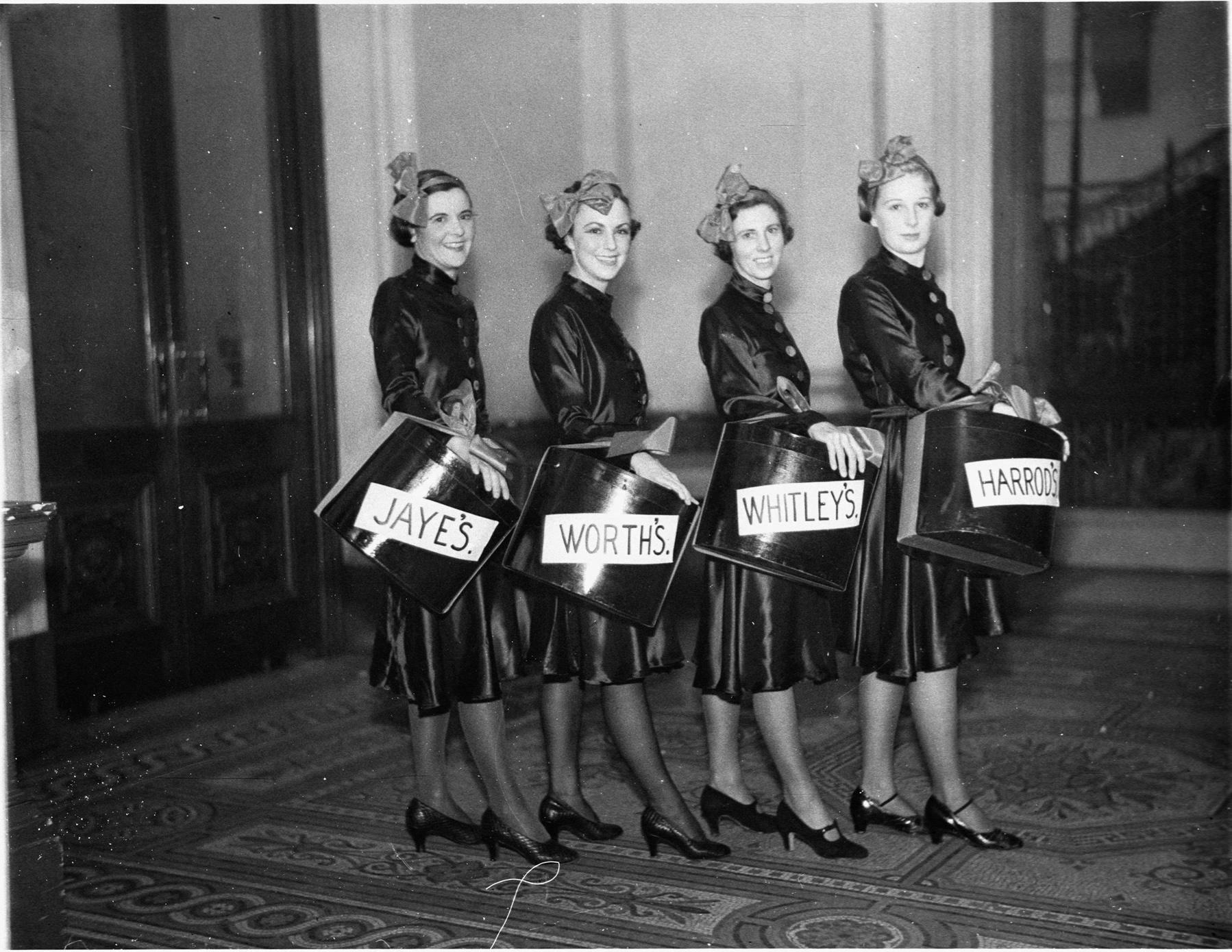 The &amp;lsquo;Hat-box Girls&amp;rsquo; at Sydney Town Hall.