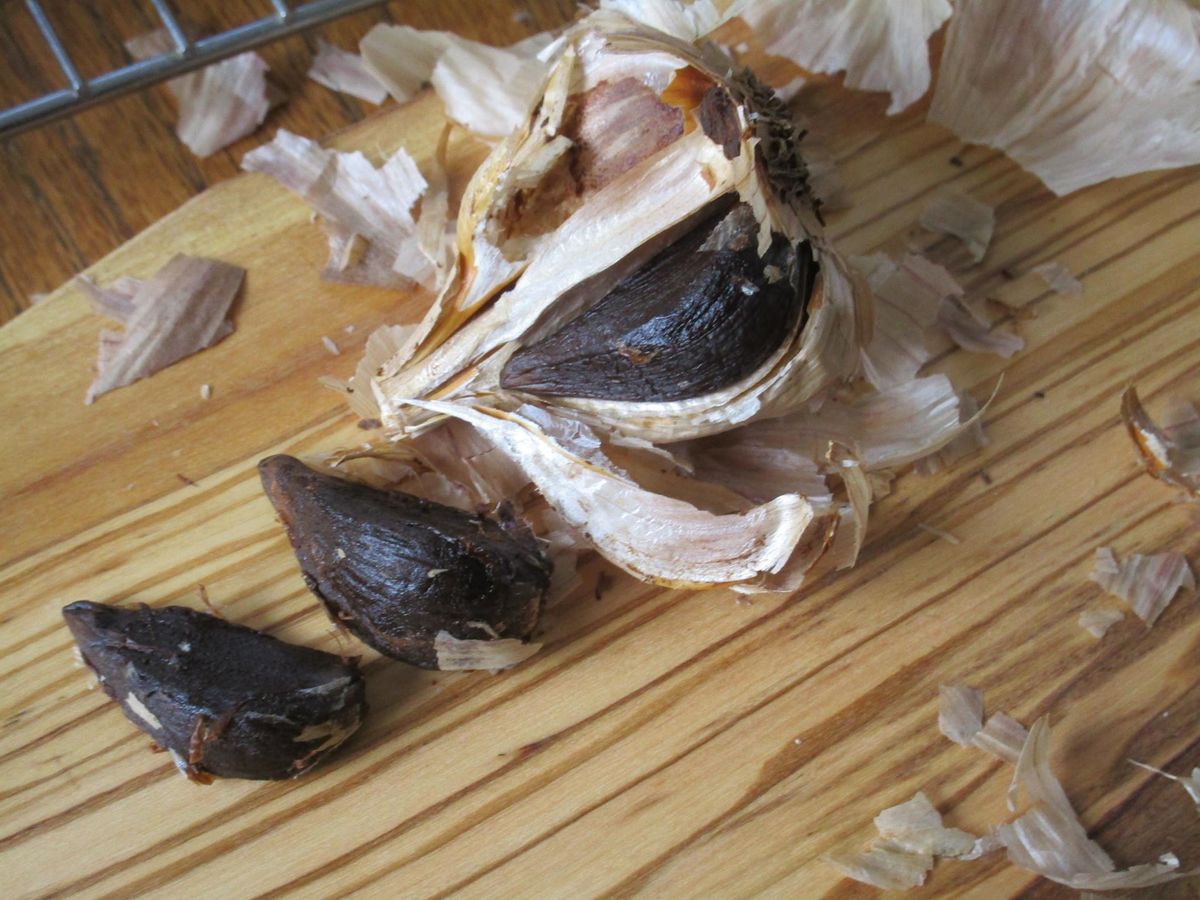 Black Garlic Information - How To Make Black Garlic In The Garden ...