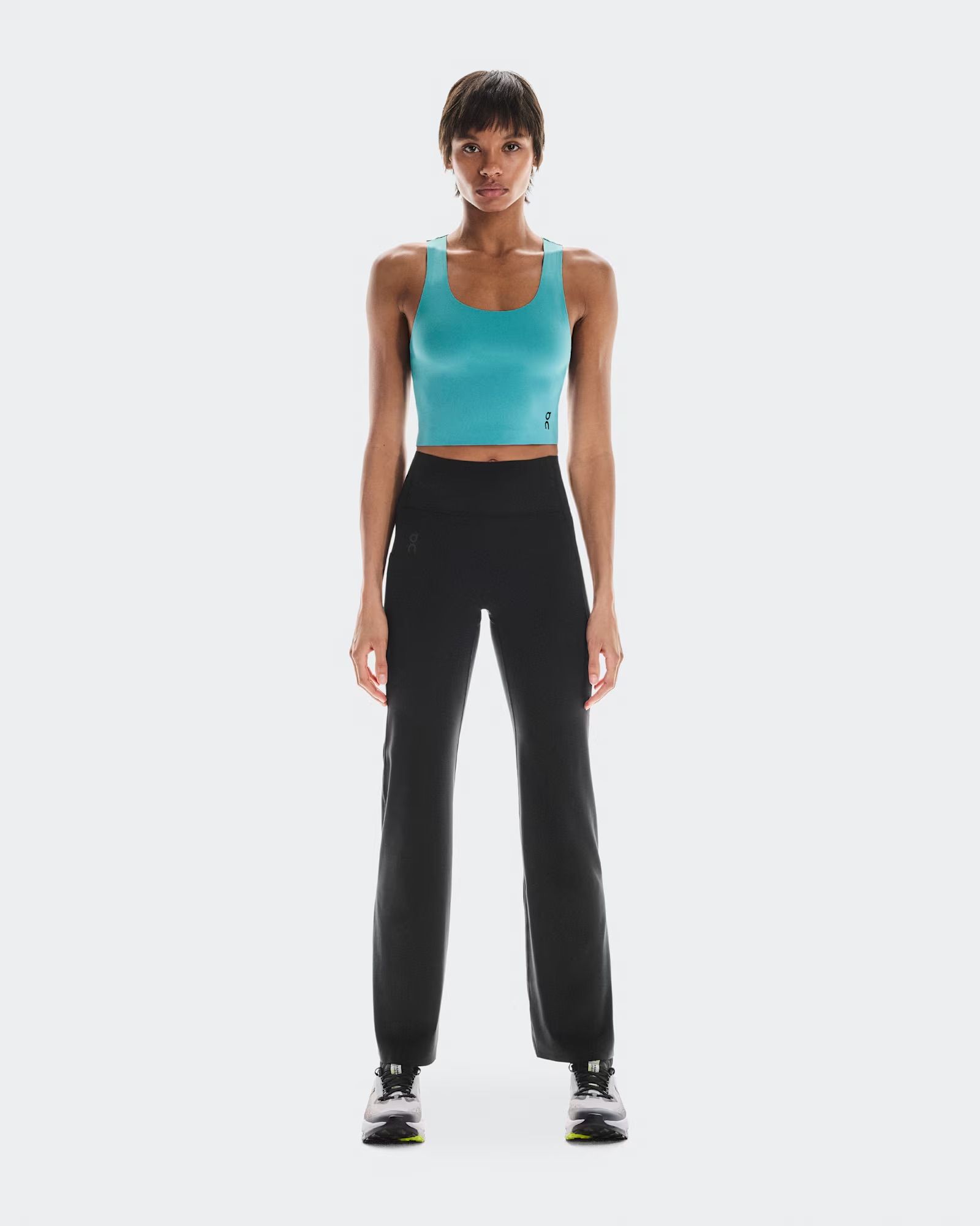 On black leggings