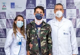 Egan Bernal leaves the Clínica Universidad de La Sabana hospital