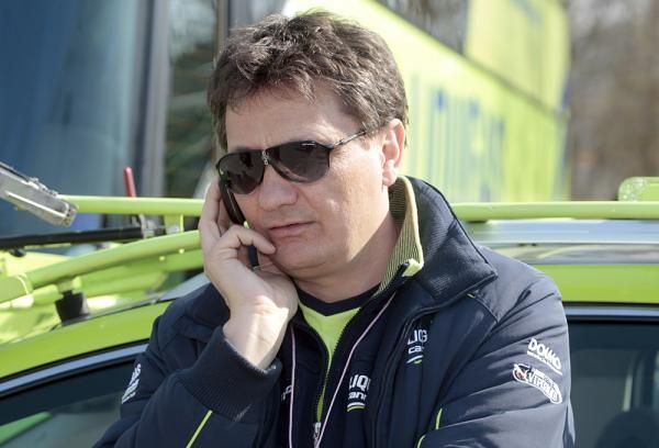 Robert Amadio, the Liquigas-Cannondale director.