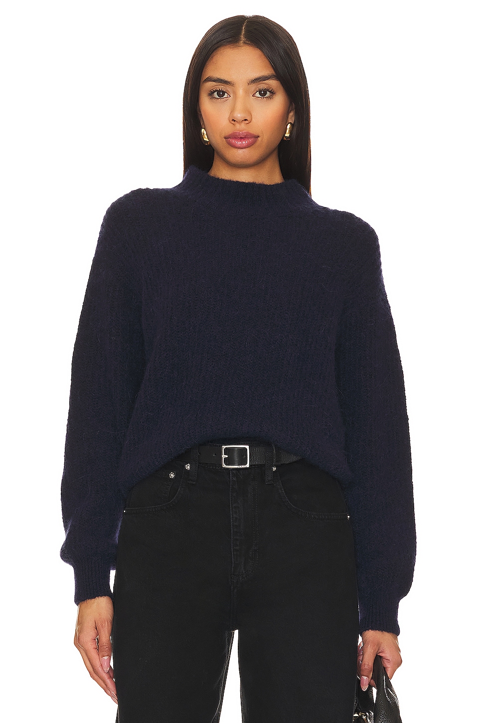 East Mock Neck Sweater