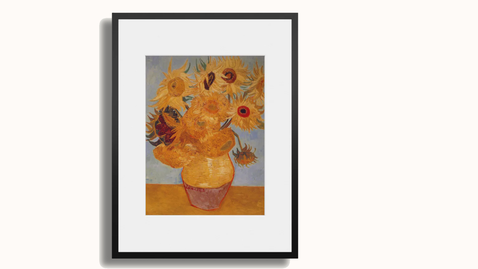 The Bloomin8 e-ink frame.