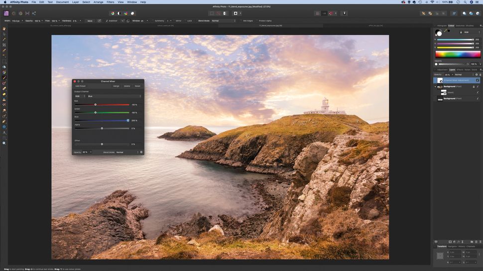 affinity photo 360 editing