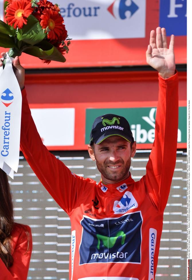 Alejandro Valverde (Movistar) retained his race lead