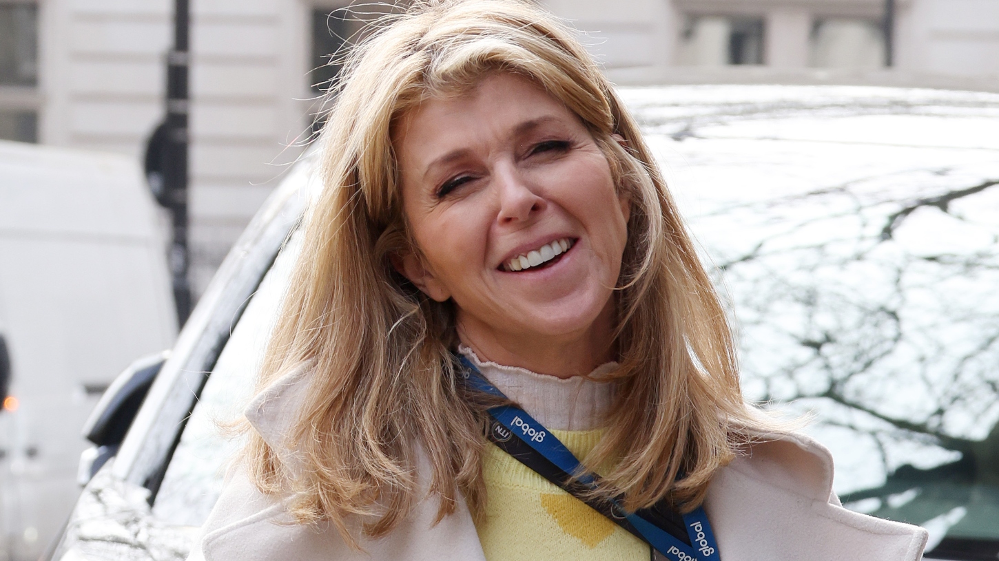 Kate Garraway arriving at Smooth Radio Studios on March 23, 2026