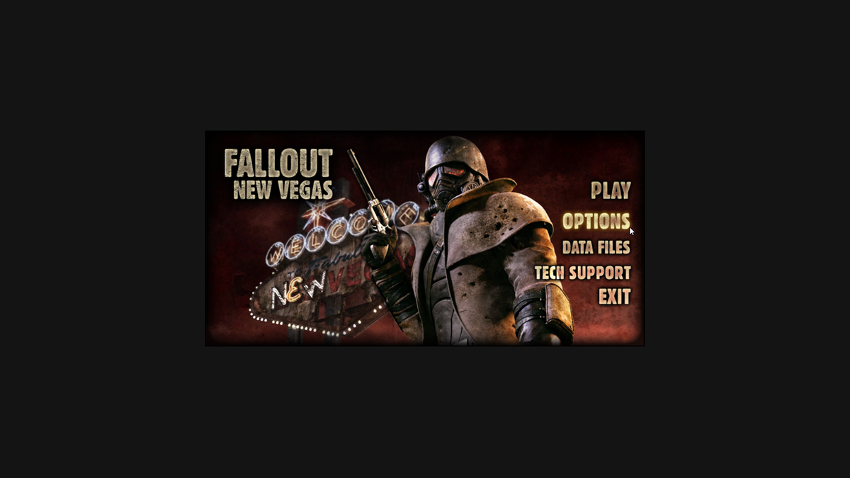 Fallout New Vegas graphical settings for handhelds