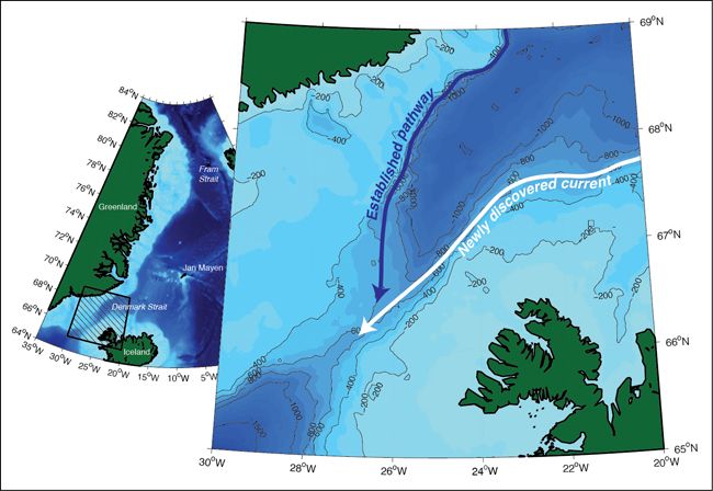 North Icelandic Jet in the Northern Denmark Strait 