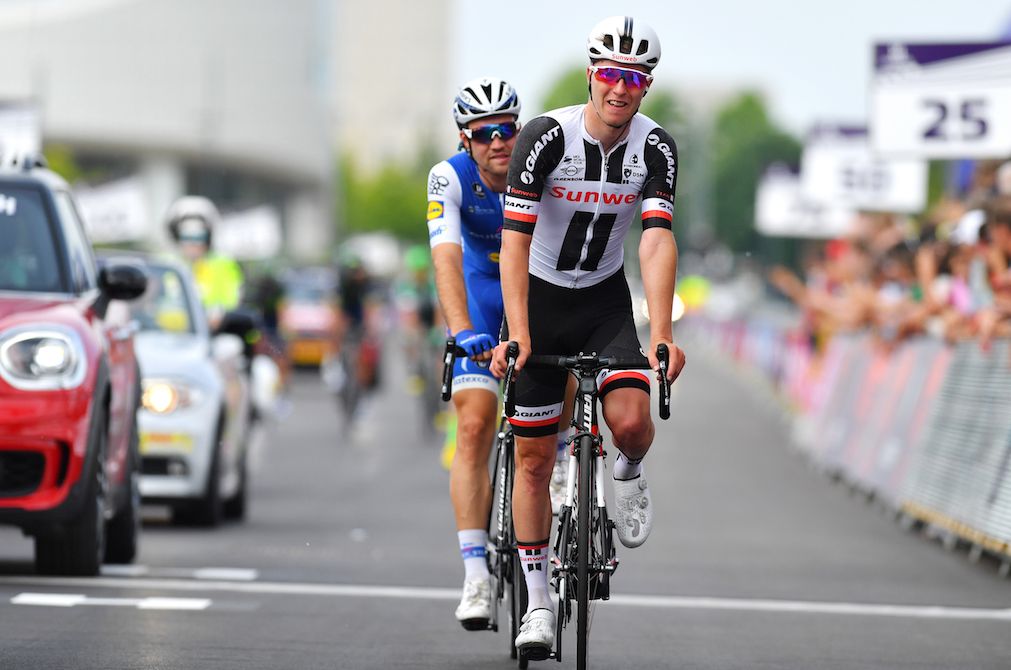 Zico Waeytens after a strong showing for Sunweb on the second day of the Hammer Series