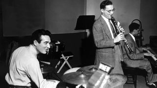 Gene Krupa and Benny Goodman