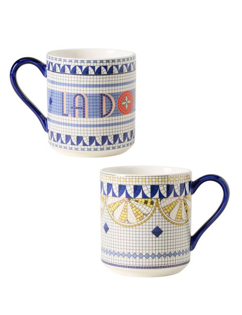 The Bistro Tile Stoneware Mug: Italia Edition