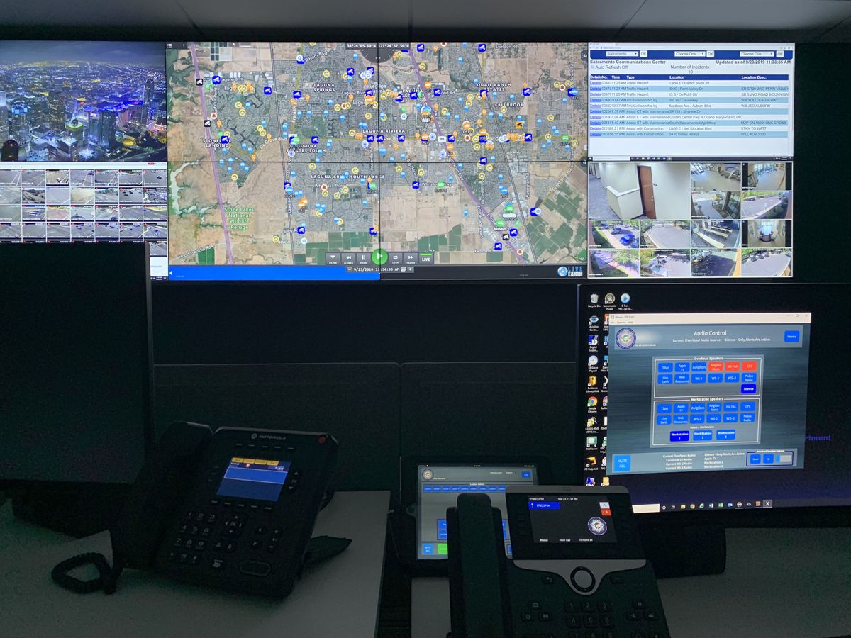 Elk Grove California Police department’s Information Center uses RGB Spectrum’s Galileo processor to drive its new video wall to improve situational awareness, threat assessment, and resource response.