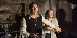 The Conjuring Patrick Wilson and vera Farmiga perform and exorcism
