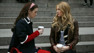Blair and Serena in Gossip Girl.