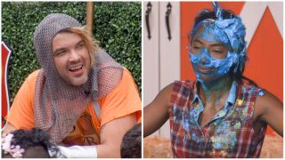 Daniel Durston and Taylor Hale on Big Brother on CBS
