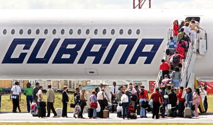 US restores commercial flights with Cuba. 