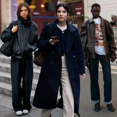 collage of fashion week attendees wearing winter 2026 trends