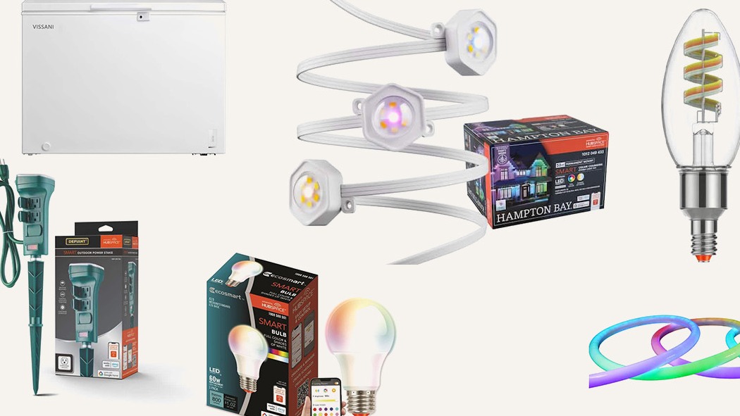 A collage of products available from Hubspace