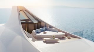 Mast seating area, Feadship Concept C