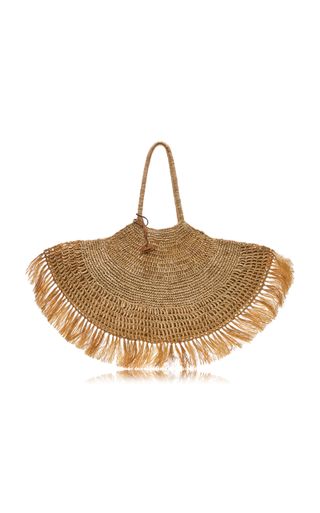 Lucia Straw Tote Bag