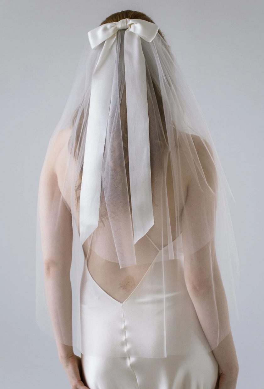 An image of a veil from Jennifer Behr.