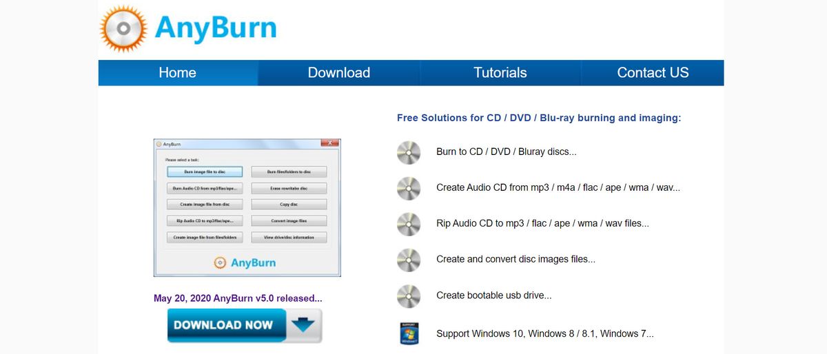 download the new AnyBurn Pro 5.7